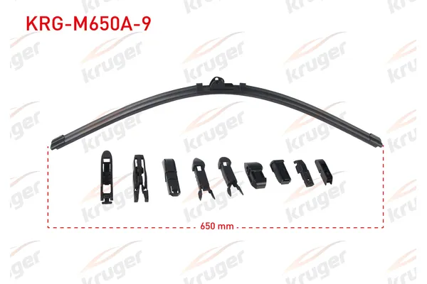 Silecek Süpürgesi Ön Muz Tip 650 mm - 26 inç KRUGER M650A-9