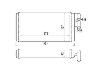 Kalorifer Radyatörü  MAGNETI MARELLI 359000300790  443819031BC 443819031C 443819031B 431819031 431819031A 431819031B 443819030 443 819 030 443 819 031 B 443 819 031 C 443819031 443819031A 443819031D