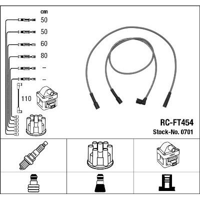 Buji Kablosu  NGK 0701