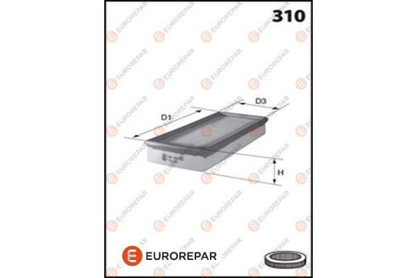 Hava Filtresi  Renault Safrane (B54)(09.1996->)  EUROREPAR E147307