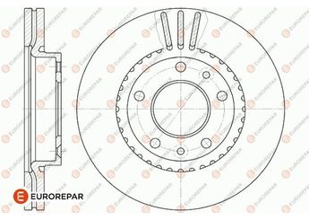 Fren Disk Ayna Ön Sağ ve Sol EUROREPAR 1642751680  1642751680 K55A33251 0K55A33251 K55B33251 0K55B33251