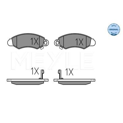 Fren Disk Balata Ön MGA 55438