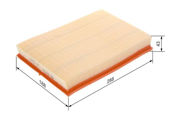 Hava Filtresi  Volkswagen Caddy (2K)(02.2004->2010)  BOSCH 1 457 433 059