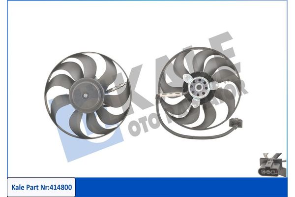Radyatör Fan ve Motoru  Volkswagen Golf IV Variant (1J5)(05.1999->2006)  KALE 414800