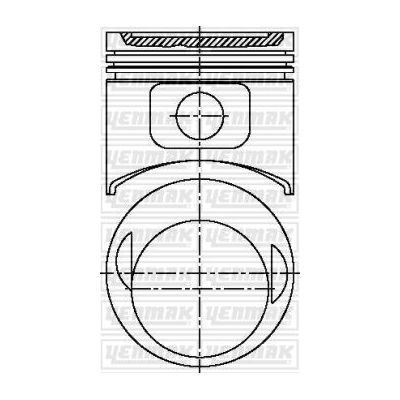 Piston (95.50MM-STD)  NÜRAL 87-70486-STD