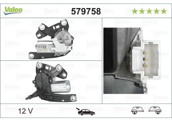 Silecek Mekanizma Motoru Arka PSA ORJINAL 6405LR  6405.LR