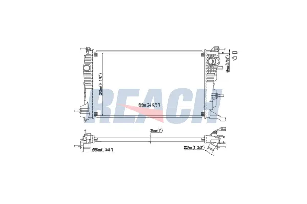 Su Radyatörü  MGA 80027