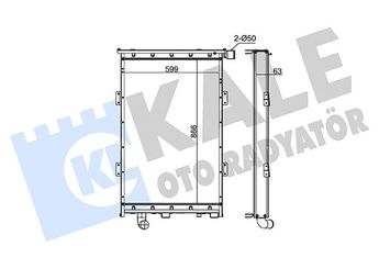 Su Radyatörü  KALE 236300  1304528
