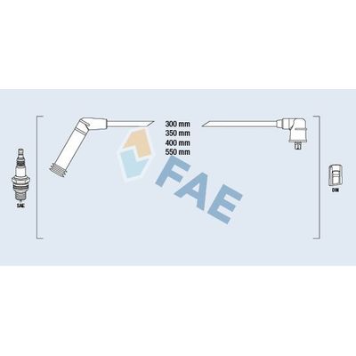 Buji Kablosu  Hyundai Atos Prime (MX)(2000->)  GVA 50B91310-1