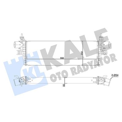 Turbo Radyatörü  Toyota Hilux (GUN1)(2016->)  MGA 80369