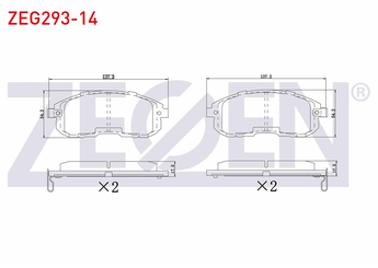 Fren Disk Balata Ön ZEGEN ZEG293-14   D10601FE0A D10601KA1A D1060EM10A 410602Y090 410602Y091 410605Y725 410605Y790 410608J090 410609J425 41060AL590 41060AM800 41060AM890 41060AM891 41060AM892 41060AU091 41060ZB590 D1060AC20A D1060AM80B D1060EM30A D1061JA00A D106M2Y990 4106089E90 10602Y090 410600V090 410602Y990 4106040U90 4106040U92 410604L090 4106073L91 41060-9J425 AY040NS054 AY040NS118 D10601FC0A D1060-1FE0A D1060-1KA1A D10602Y991 D1060-EM10A D106M2Y991 DA06M2Y991 D10609W00BC107 410601605R 41 06 016 05R 5581080J50 5581080J51 55810-80J51