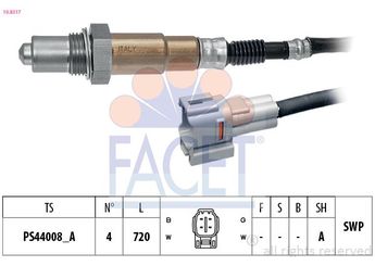Oksijen (Lambda) Sensörü  FACET 10.8317  95514295 95 514 295 226904A00A 22690-4A00A 4700601 47 00 601 1821384M00 18213-84M00 1821384M00000 18213-84M00-000 1821385L00 18213-85L00 1821385L00000 18213-85L00-000