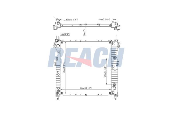 Su Radyatörü  RADISEN RR 644050