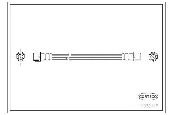 Fren Hortumu Arka Sağ veya Sol CORTECO 19032415