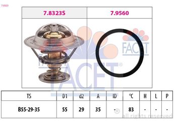 Termostat 83 °C  FACET 7.8323  133823 1336S4 1336 S4 9641338680 96 413 386 80 1338 23 9616090180 1336W7 1336 W7 7700868274 77 00 868 274 7701038494 77 01 038 494 1757086CA0 17570-86CA0 1757086CA0000 17570-86CA0-000 1767066G00 17670-66G00 1767066G00000 17670-66G00-000 SU00100223 SU001-00223