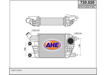 Turbo Radyatörü  MAHER 23489  144611HA0A
