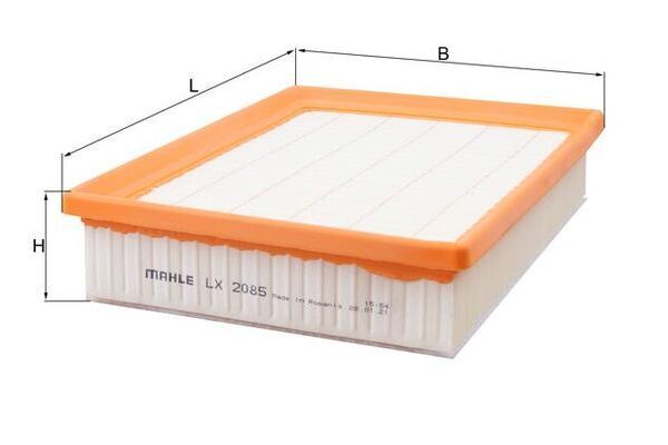 Hava Filtresi  Renault Laguna Coupe (2008->)  MAHLE LX 2085