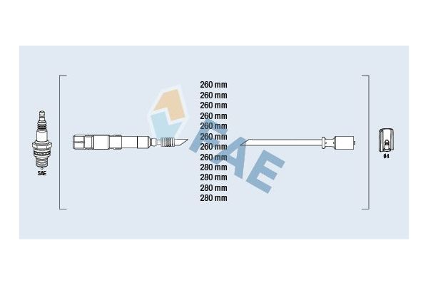 Buji Kablosu  NGK 0758