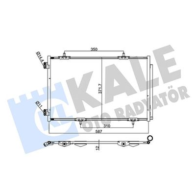 Klima Radyatörü  KALE 342655