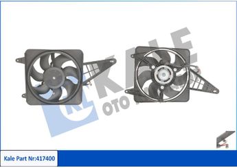 Radyatör Fan ve Motoru  KALE 417400  85012080 69402258 69402295 761837 85013265