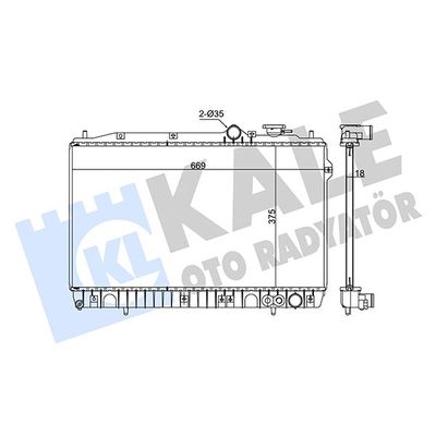 Su Radyatörü  KALE 349250