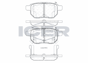 Fren Disk Balata Arka MAGNETI MARELLI 323700009600  446612130 0446612130 446652120 0446652120 446652140 0446652140 446652150 0446652150 24610 24611 24612 AC858481D ADB31579 446612150 0446612150 446676012 0446676012