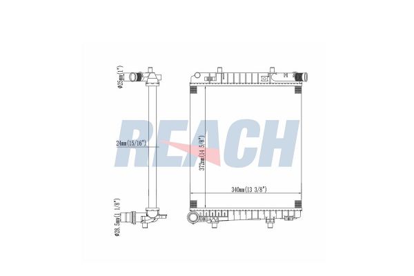 Su Radyatörü  Peugeot 108 TOP (03.2014->)  PSA ORJINAL B000622380