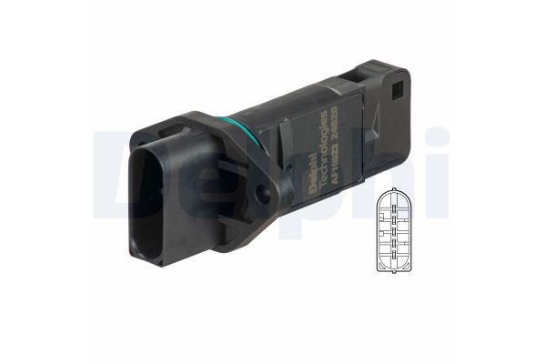 Hava Debimetresi  Mercedes Vaneo Compact Van (BM 414)(10.2001->)  DELPHI AF10623-12B1