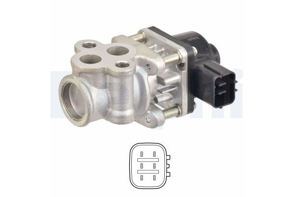 Egr Valfi  Opel Agila B (2008->)  DELPHI EG10611-12B1