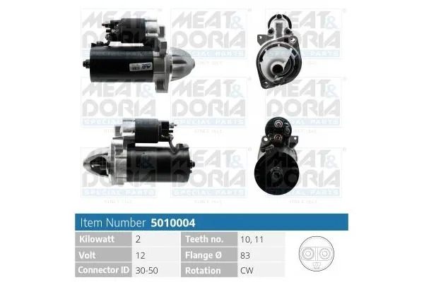 Marş Dinamosu  Mercedes Viano 4 Matıc (639)(06.2006->)  KRAFTVOLL 11010072