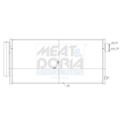 Klima Radyatörü  MGA 82249