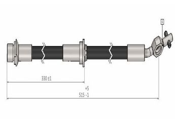 Fren Hortumu Ön Sağ CAVO C900 442A  9008094060