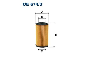 Yağ Filtresi  FILTRON OE 674/3  263203C100 26320-3C100