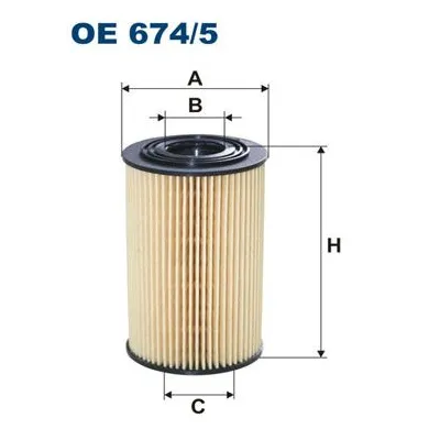 Yağ Filtresi  Kia Optima (JF)(2015->)  FILTRON OE 674/5