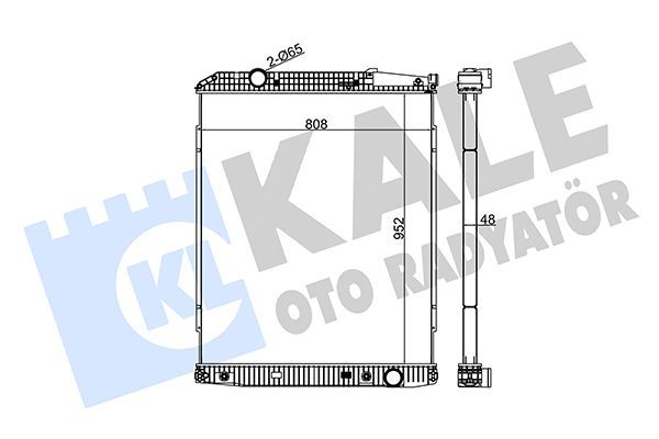 Su Radyatörü  KALE 349405