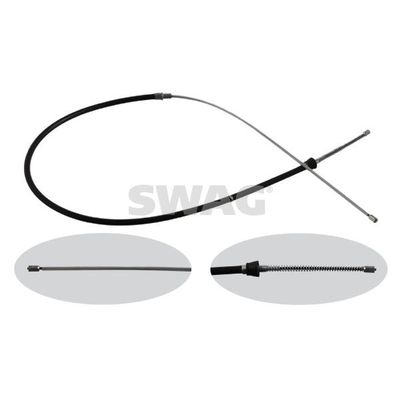 El Fren Teli Arka Sağ veya Sol Skoda Fabia Combi (NJ5)(10.2014->)  SWAG 30 93 6348