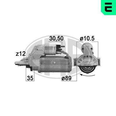 Marş Dinamosu  Ford Transit P.Van (TT9)(2006->)  ERA 221032