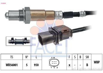 Oksijen (Lambda) Sensörü  FACET 10.8444  9A160618301 9A1 606 183 01