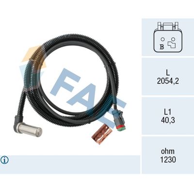 Abs Sensörü Ön Sağ veya Sol KRAFTVOLL 05090604