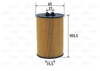 Yağ Filtresi  VALEO 586617  65055046000 3N115562 03N115562 3N115562B 03N115562B 65.05504-6000 3N115466 03N115466
