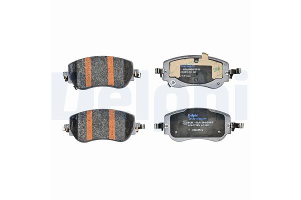 Fren Disk Balata Ön Fiat Egea (356) Sedan (2016->)  DELPHI LP5070EV