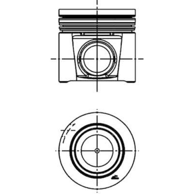 Piston  FIAT ORJINAL 2996849