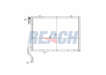 Klima Radyatörü  DELPHI CF20495  AV1119710GB 1856009 1751975 1756413 1807860 1818911 AV1119710EA AV1119710EB AV1119710GA