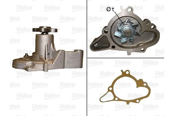 Devirdaim Su Pompası  Hyundai i10 (PA)(09.2007->)  VALEO 506897