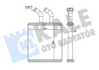 Kalorifer Radyatörü  KALE 347110  K30C61A10 0K30C-61-A10 OK30C61A10 OK30C-61-A10