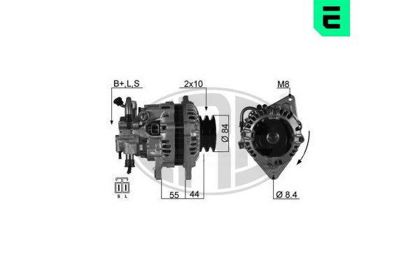 Alternatör  Hyundai H-1 (->2008)  ERA 210372