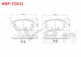 Fren Disk Balata Ön WGN WBP-FD033  1860476 1751951 1765066 1775672 1785193 1848532 2236050 AY112K021BA AY112K021BB AY112K021BC AY112K021BD AY112K021CA JY162K021AA MEAY1J2K021AA 1676630 1749322 1788734 8V512K021AA 8V512K021AB 8V512K021BA 8V512K021BB ME8V5J2K021AA AY11-2K021-BD AY11-2K021-BA AY11-2K021-BB AY11-2K021-BC