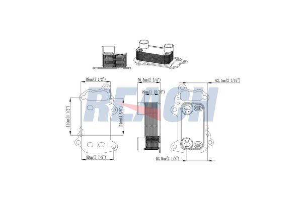 Motor Yağ Soğutucu  BMW ORJINAL 11427802113
