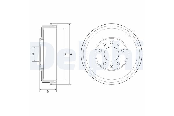Kampana Arka Sağ veya Sol DELPHI BF578