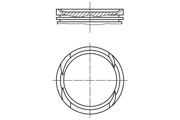 Piston (72.00MM-STD)  MAHLE 010 05 00